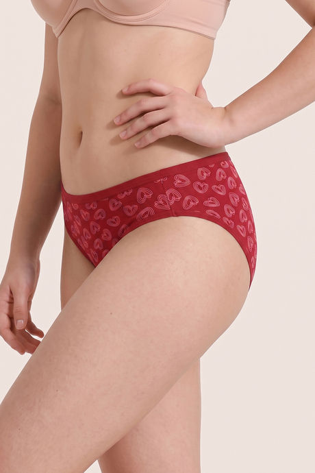 Zivame Low Rise Full Coverage Bikini Panty (Pack of 3) - Multicolor — image 3